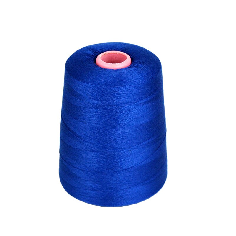 Fil à coudre industriel en Polyester pour Jeans, 1 bobine de pour Machine à coudre: Bleu