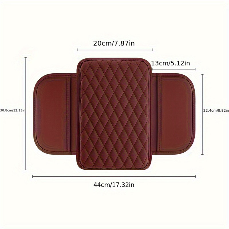 Auto Armlehne matt Mittel konsole Armlehne Schutz kissen Universal- Auto Armlehnen Aufbewahrung sbox Abdeckung Pad Auto Anti Verschmutzung