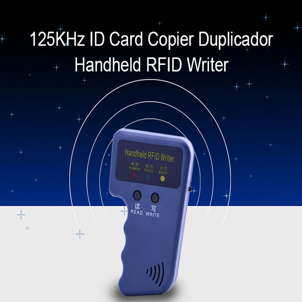 Lector de código EM4100 TK4100 RFID, dispositivo de lectura portátil de 125KHz, copiadora, escritor, duplicador, programador, EM4305, T5577, tarjetas de identificación y Keyfobs regrabables