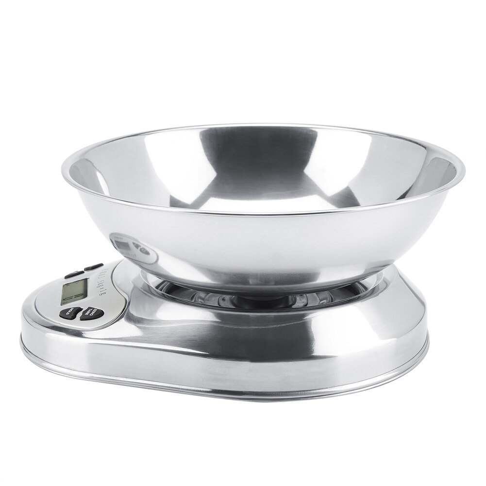 5kg/1g Precise Digital Electronic Kitchen Scale Food Baking Weighing Balance with Bowl Tray kitchen parts