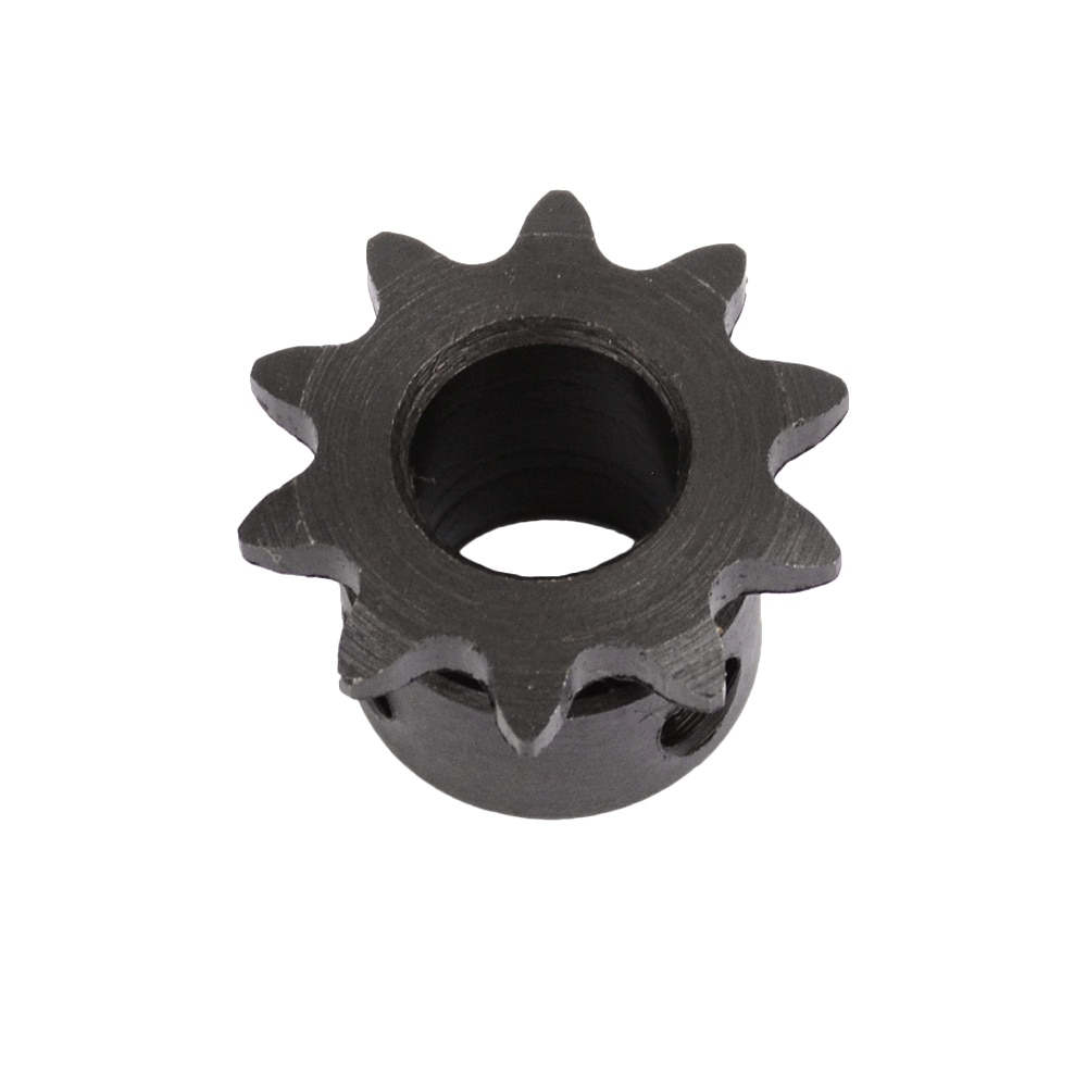 1pc 04C Chain Gear 45# Steel 10 Teeth Industrial Sprocket Wheel With Top Wire Bore 5mm 6mm 8mm 10mm