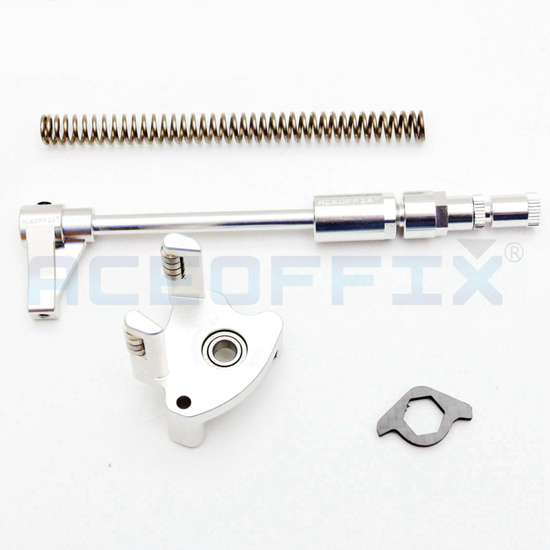 Aceoffix bicycle derailleur set chain pusher spring for Brompton folding bike 2-7 speeds
