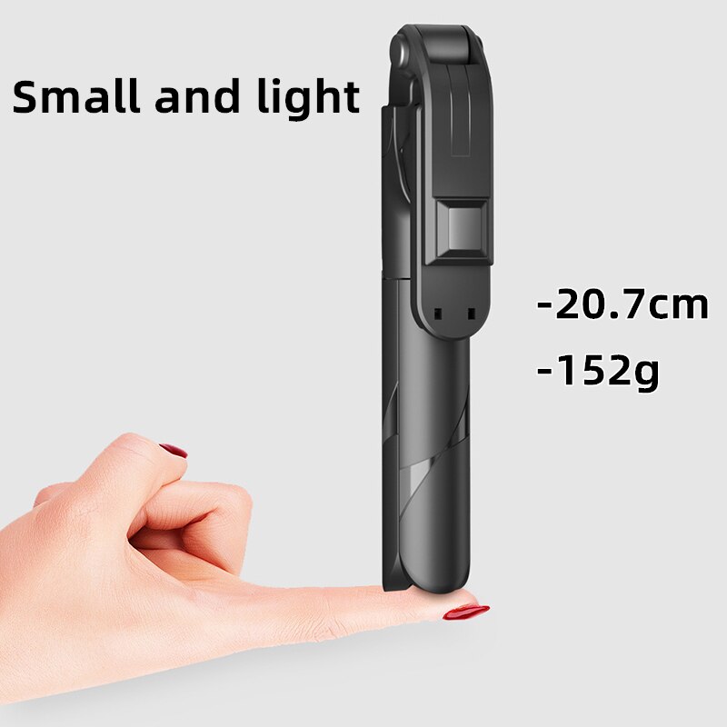Spigen Automatische Selfie-Stick Statief, WonderSnap S541W, Bluetooth 5.0 Selfie-Stick met Afstandsbediening, Smartphone-Statief voor iPhone, Galaxy, Pixel, Xiaomi, OnePlus - Zwart