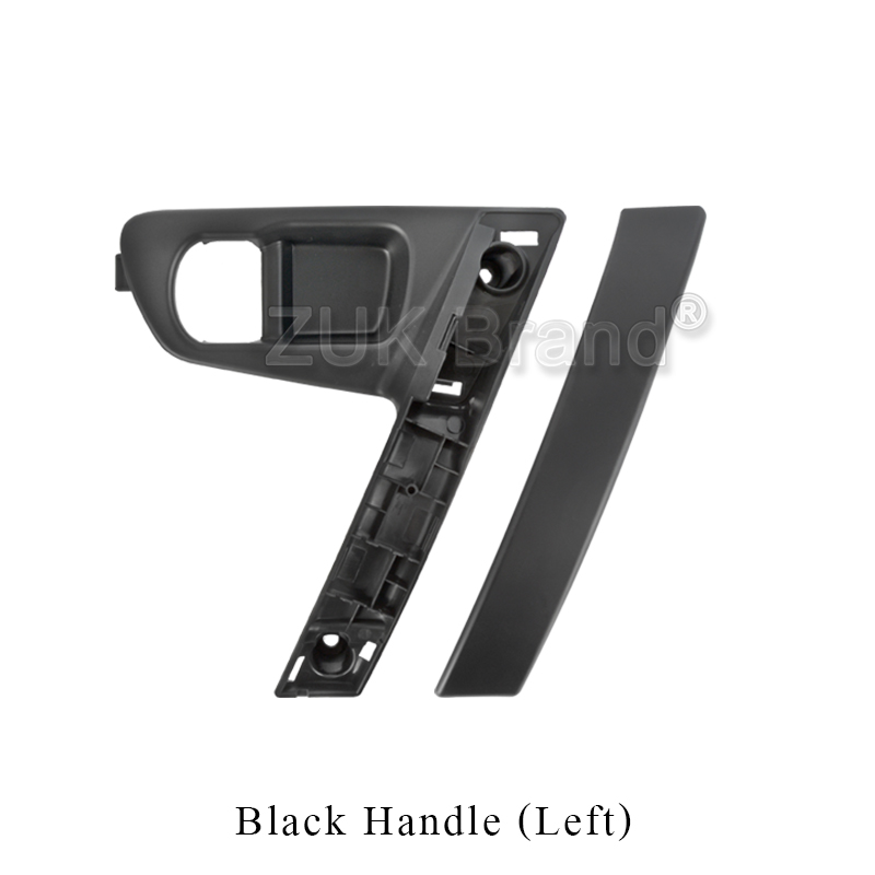Auto Voor Binnendeur Handvat Basis Zwart Zilver ABS Trim Cover Voor Nissan Qashqai J10 2007: Bruin