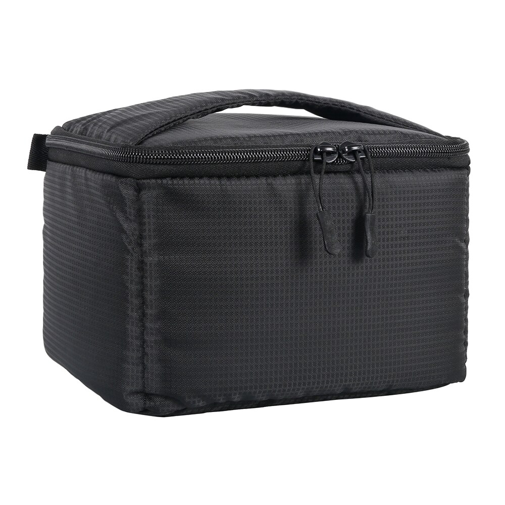 Funda impermeable para cámara fotográfica, bolso multifuncional para cámara de vídeo Digital DSLR, para fotos al aire libre, Nikon Canon: black S 15x22x16cm