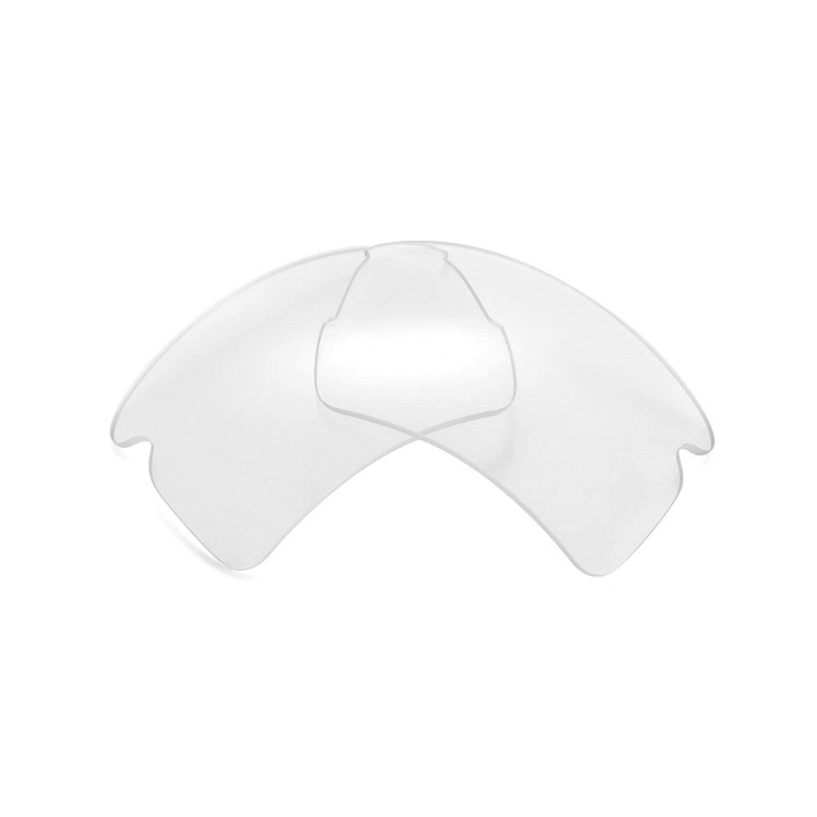 Walleva Gepolariseerde Vervanging Lenzen voor Oakley Flak 2.0 XL Zonnebril 7 kleuren beschikbaar: Clear