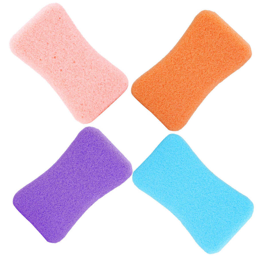 4Pcs Eelt Exfoliëren Steen Voeten Care Puimsteen Voeten Hard Skin Verwijderen Pedicure Scrubber Voet Peeling Removal Tool