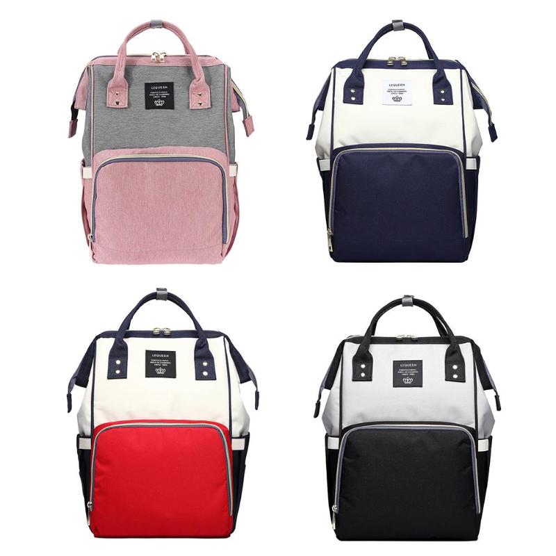 LEQUEEN Diaper Bag Mummy Maternity Nappy Bag Large Capacity Baby Bag for Mo Travel Backpack Desinger bolsa maternid sac bebe