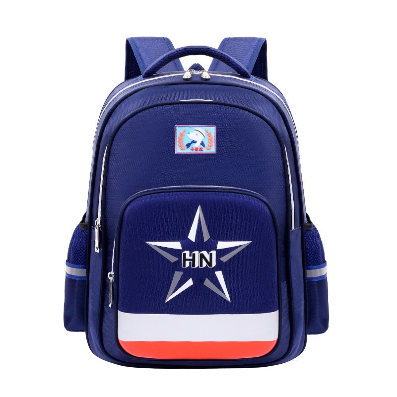 2020 novo saco de escola de náilon reflexivo espinhal care peso clarear ortopédico impermeável mochila grau 2-6 mochilas