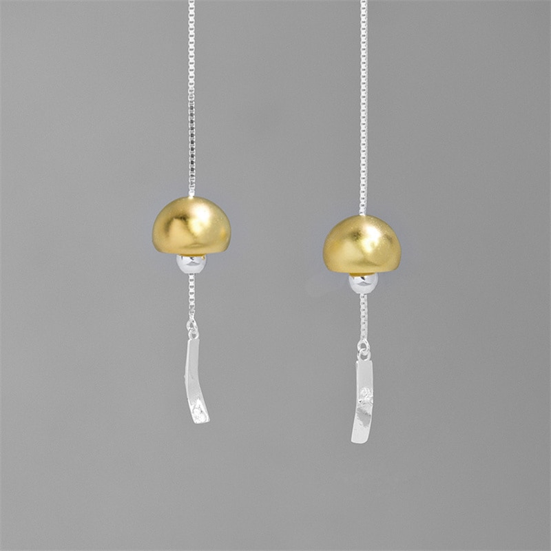 Inature 925 Sterling Zilveren Verse Windgong Oorbellen Voor Vrouwen Sieraden Party