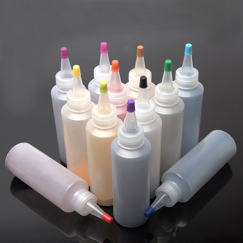 12pcs Tie Dye Kit Fabric DIY Textile Paints One Step Accessories Permanent Craft Clothing Graffiti Jacquard Non Toxic Colorful