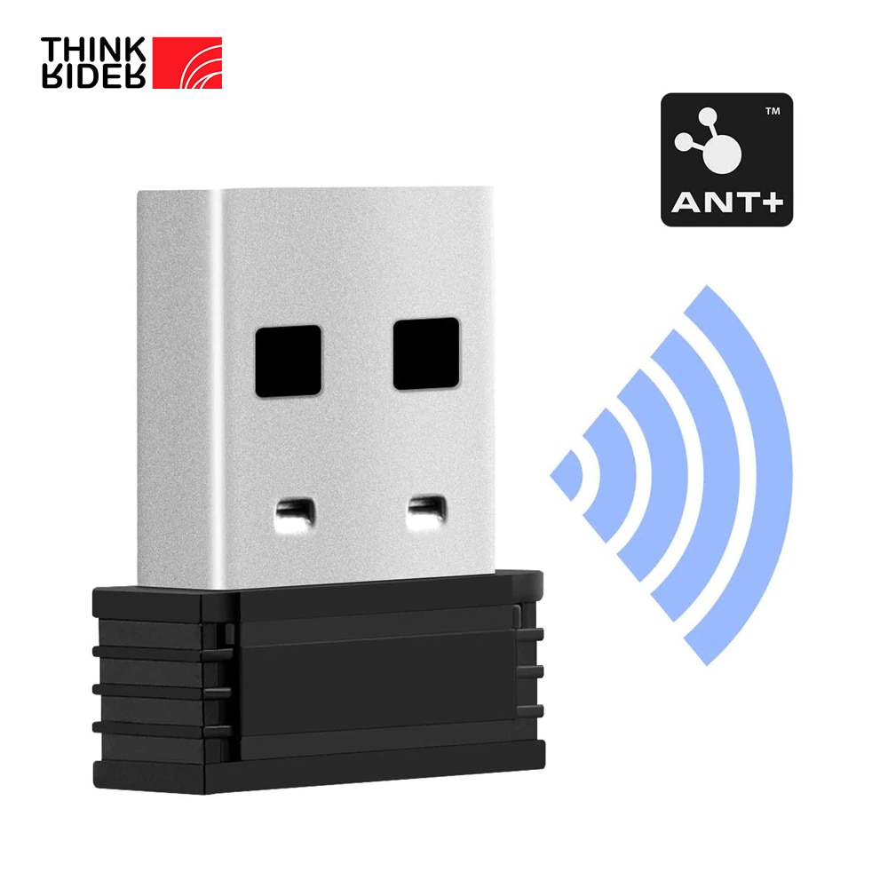 ThinkRider-transmisor receptor ANT + USB mejorado, Compatible con Garmin, Ordenador de bicicleta, ANT Stick, Sensor de cadencia de velocidad