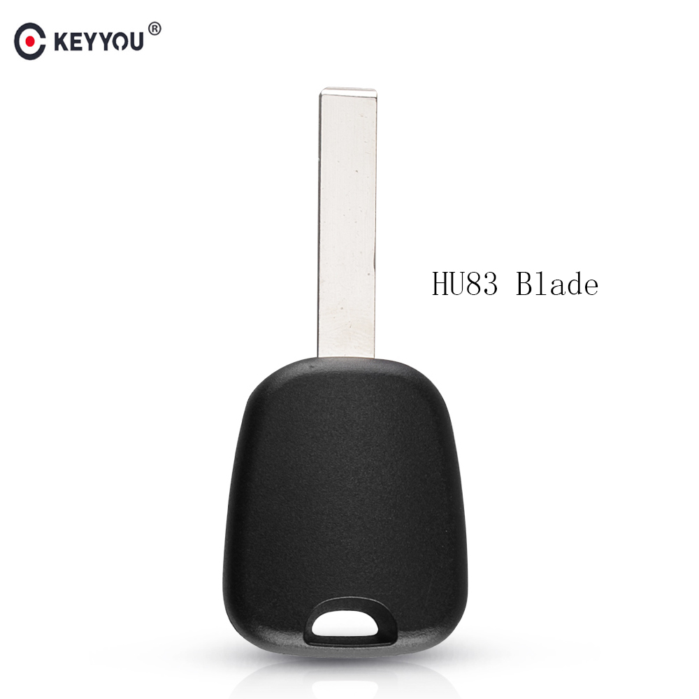 KEYYOU non tagliato HU83 lama transponder Chiave auto auto di Caso di Sostituzione Della Copertura per Citroen C1 C3 per Peugeot 307