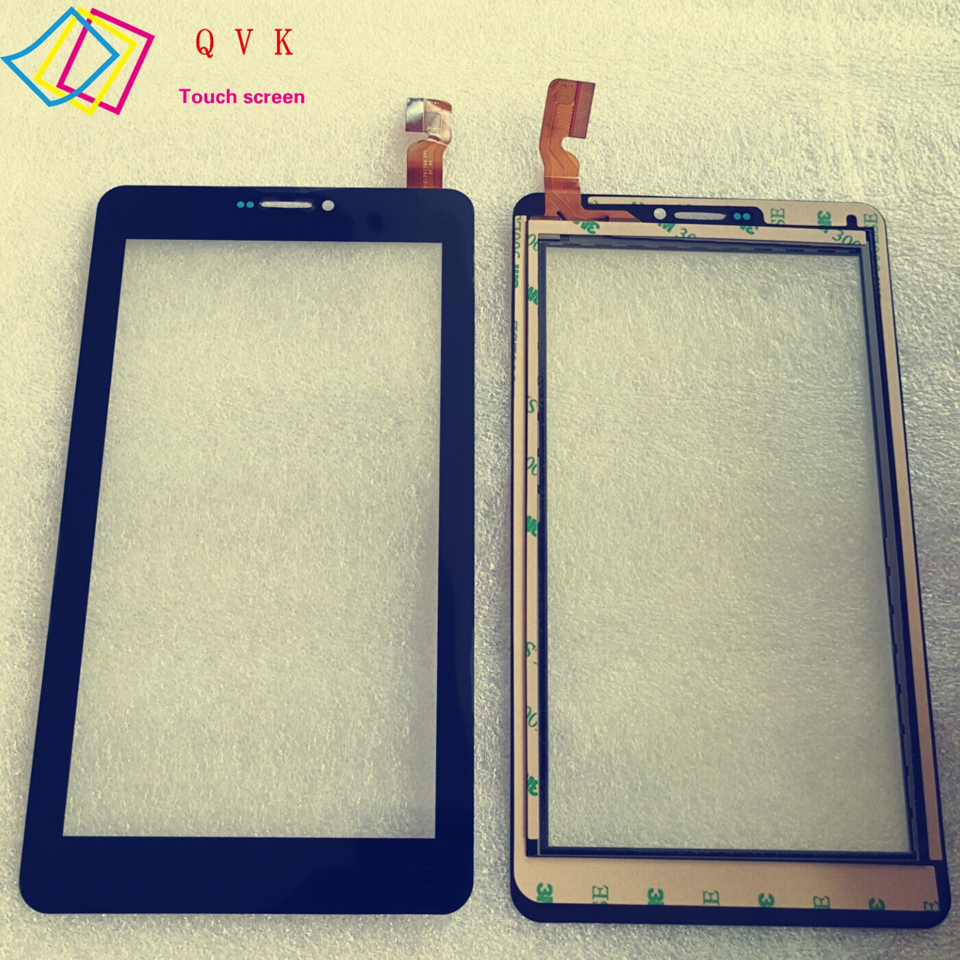 Nero 7 "pollici per il Caso di Explay D7.2 3G tablet touch panel touch screen digitizer vetro di ricambio