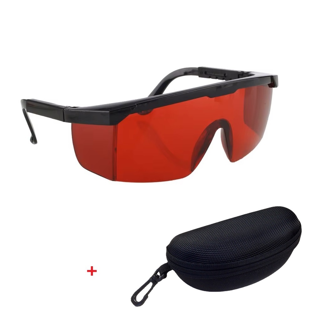 Laserschutzbrille 200 nm-2000 nm Schutzbrille für IPL E-Light OPT Gefrierpunkt-Haarentfernung Stilvoll und schützend: Gelb