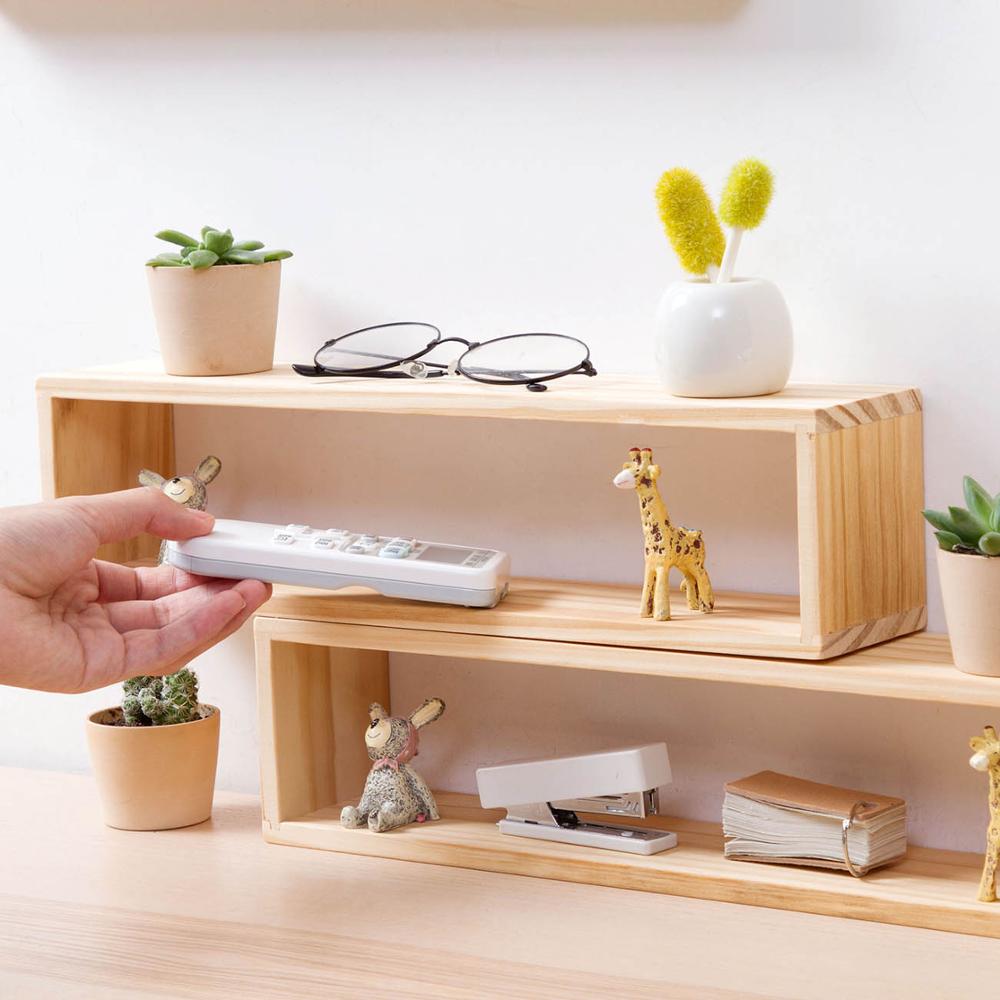 Otherhouse bord display trä hylla skrivbord förvaring rack hyllor rum diverse organisator vas hållare hem dekoration rack