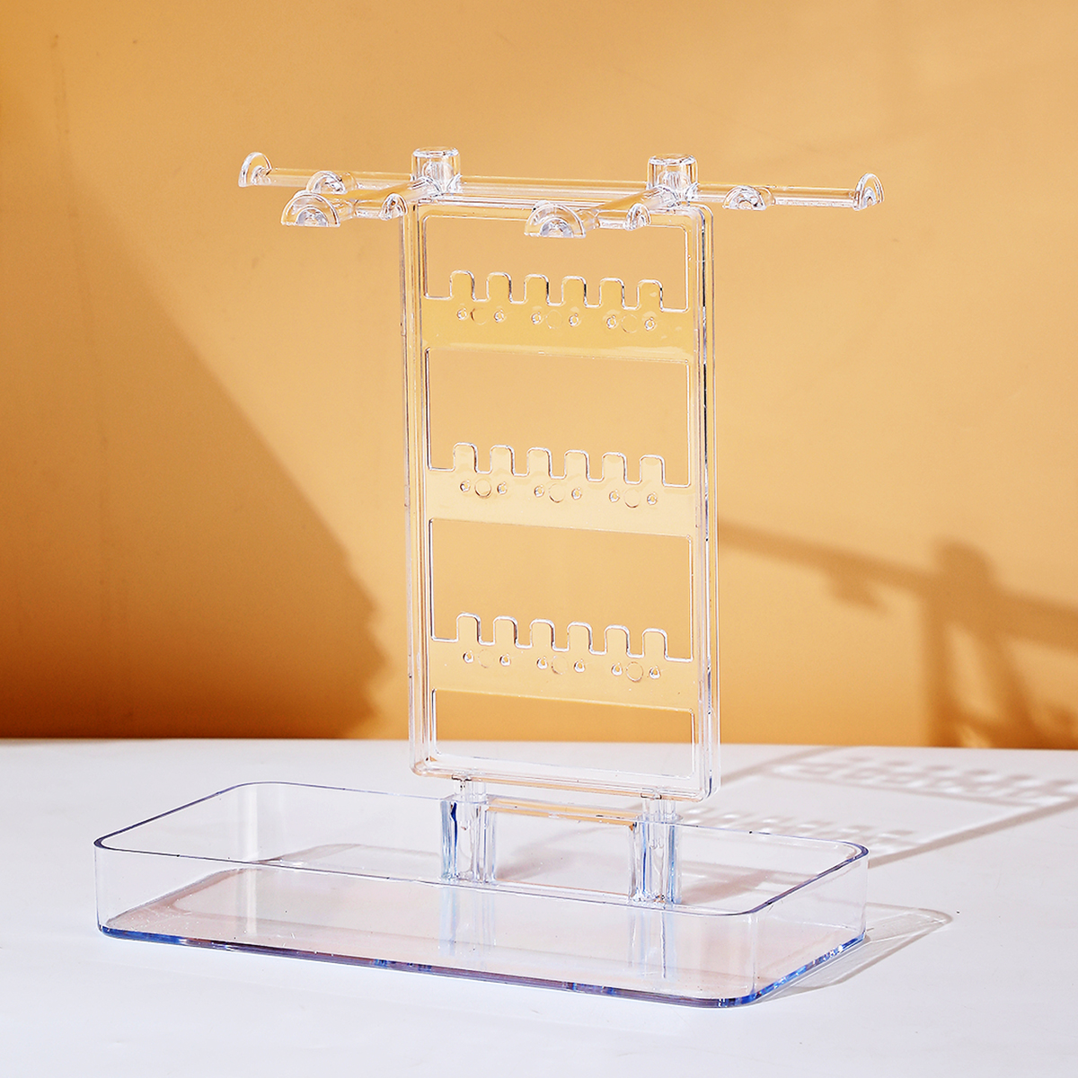 1 st sieraden opbergrek, 5 lagen ketting opbergrek, oorbel display toren, armband opbergrek voor dressoir badkamerijdelheid: Default Title