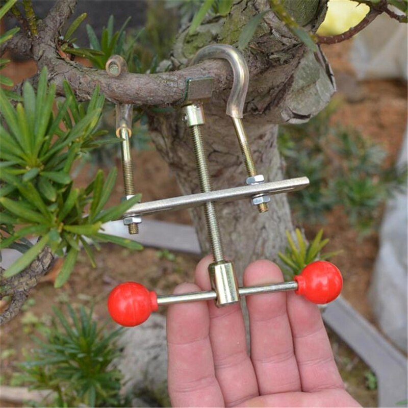 Bonsai Trees Branch Adjuster Holder Small Bender Curved Device Garden Pruner Bender Metal Twig Regulator Trunk Modulator