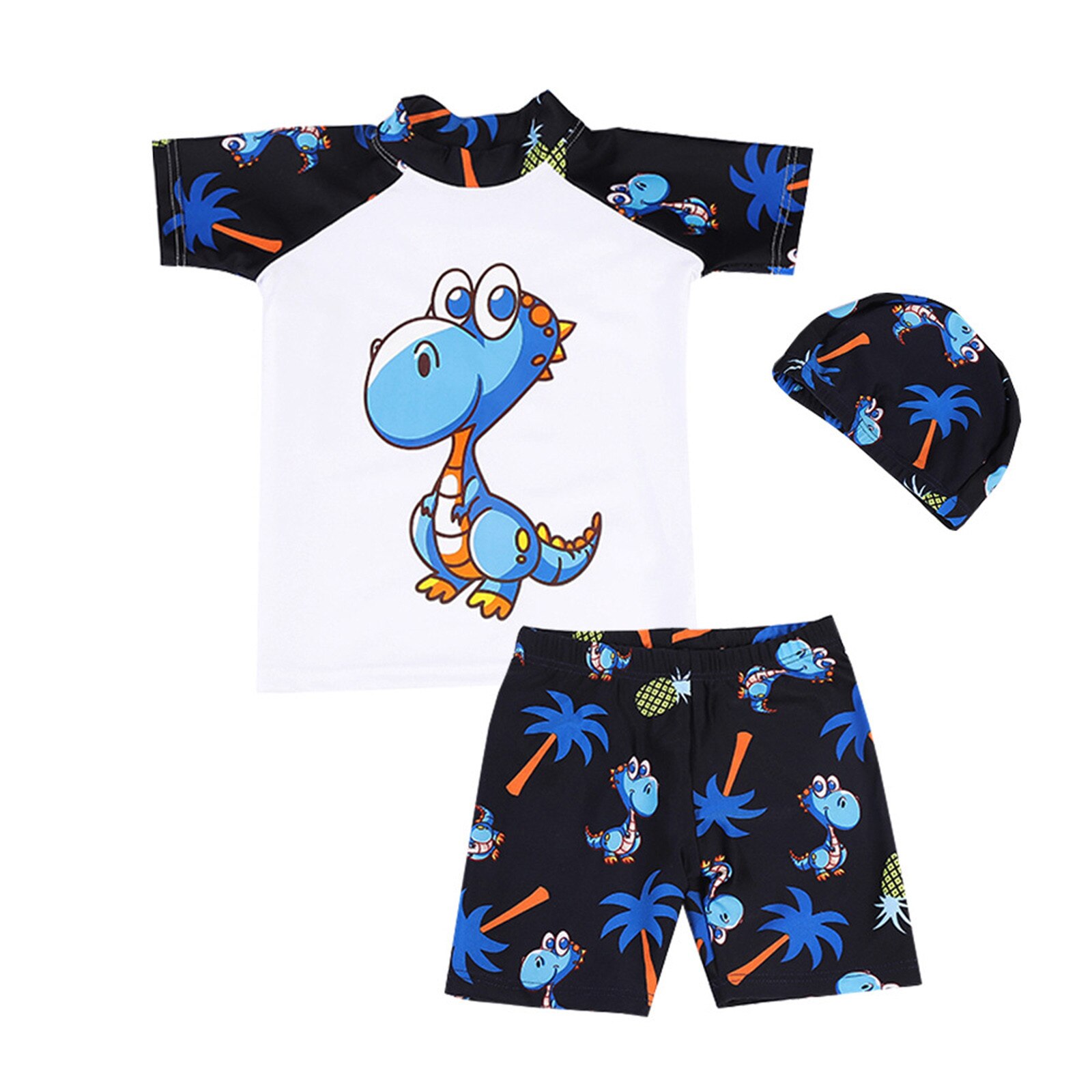 Maillots De Bain Pour Enfants Enfant En Bas Âge Bébé Garçons Dinosaure Impression Maillot De Bain Deux pièces maillot de bain Garçons Maillot de bain Ensembles De vêtements pour Enfants