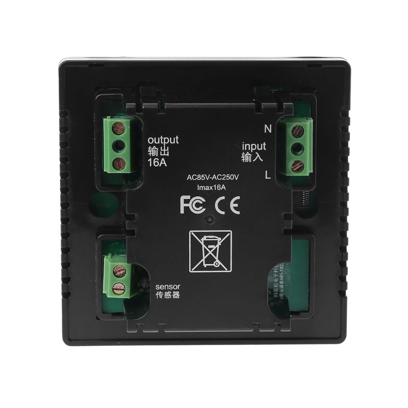 Touch Screen Radiator Control Panel LCD Touch Screen Thermostat Electric Floor Heating... – Vicedeal