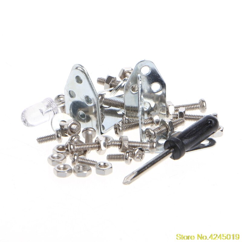 Mini Kids LED DC AC Education Electric Generator Motor Energy Wind Turbine Power