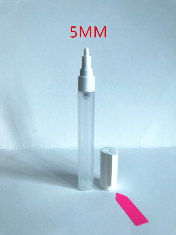 Stylo vide répétable en plastique, 1 pièce, marqueur à craie liquide, baril, stylo Graffiti, accessoires pour stylo de peinture 3mm 5mm 6.5mm 8mm: 5mm