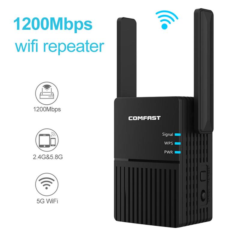 STATI UNITI REGNO UNITO Spina di UE Wireless Wifi Ripetitore Wifi Range Extender Router Amplificatore di Segnale WiFi 2.4G 1200mbps WIFI Ripetitore repetidor Wifi