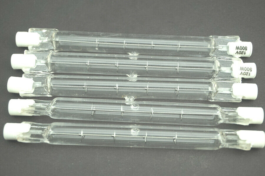 10 Halogeenlamp 110V 120V 500 W 500 Watt J Type T3 R7S J118 118Mm