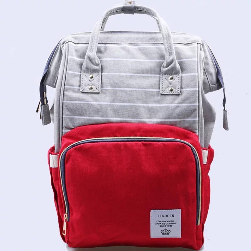 LEQUEEN-sacs à couches multifonctionnels | Sac pour maman, sac à dos, sacs à couches soins de bébé, étanches à la et Durable grande capacité: 1100A-3