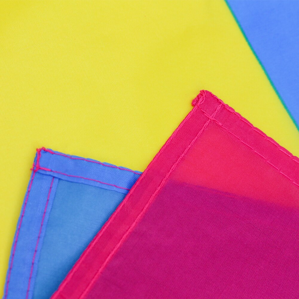 Johnin 90 x 150cm omnisexuell lgbt pride pan pansexuell vlag