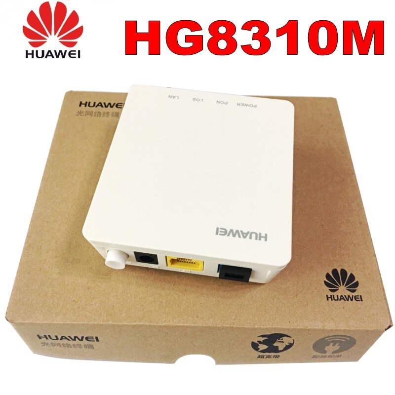 100% HUAWEI Hg8310M Single 1 Channel GE Ethernet Port FTTH ONU Modem Termina Gpon