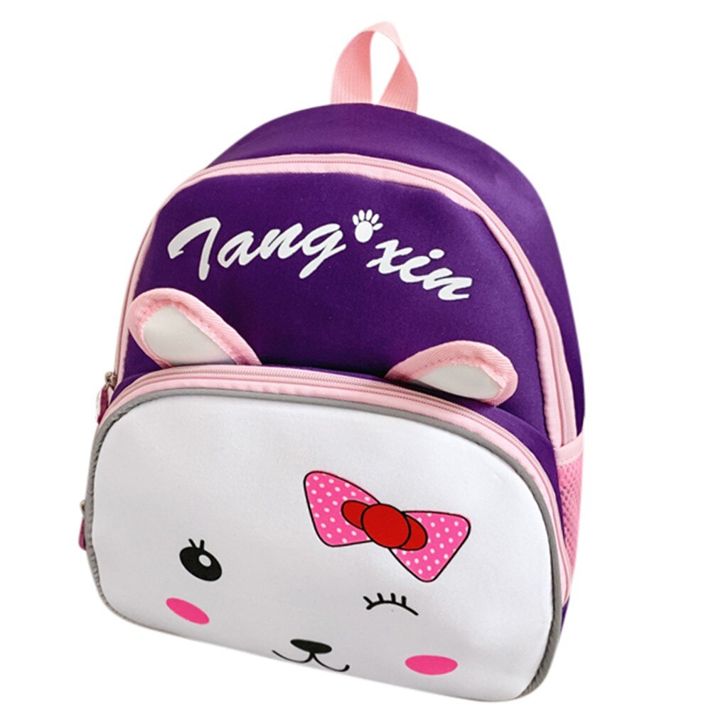 Sac à dos pour enfants de bande dessinée sacs d'école mochila escolar menino kawaii sac à dos cartable sacs pour filles: VIOLET