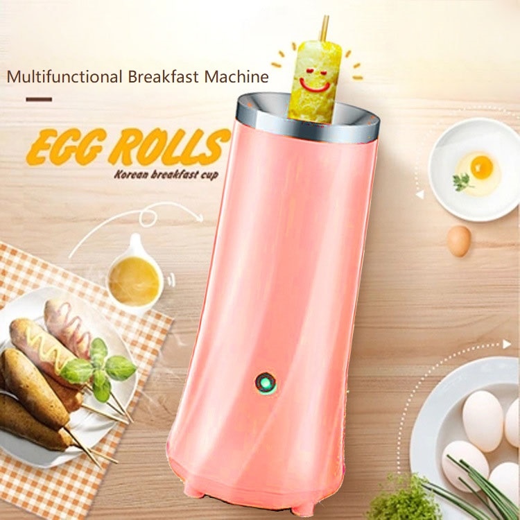 Ægrulle maker elektrisk æg komfur morgenmad maskine køkken apparat 220v husholdning diy enkelt rør pølse maskine