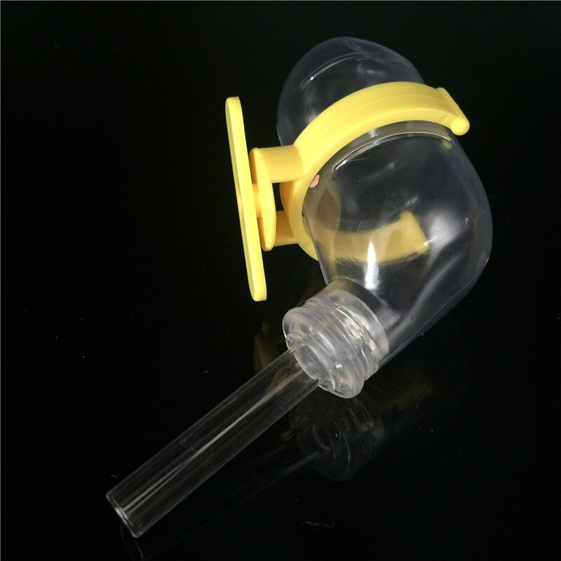 Bebedero para hámster, jaula para hámster, color verde, azul y rosa, aleatorio, jaula para animales pequeños, bebedero de agua para mascotas, 1 unidad