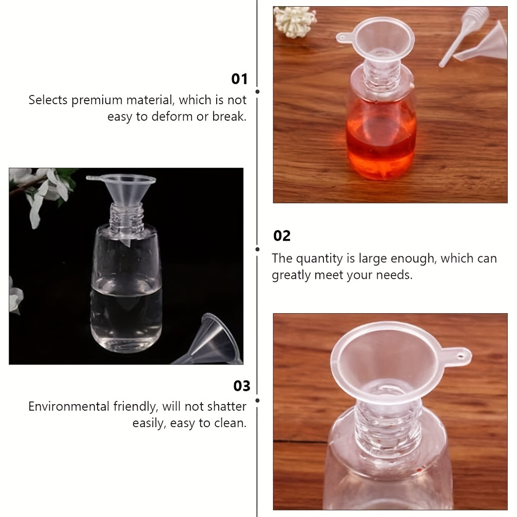 12-piece perfume dispenser set - 2 syringes, 2 pipettes, 2 perfume separators, 2 converters, 2 funnels, 2 spring-loaded pipettes