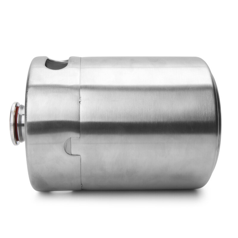 2L Homebrew Growler Mini Keg Stainless Steel Beer Home Brewing Making Bar Tool
