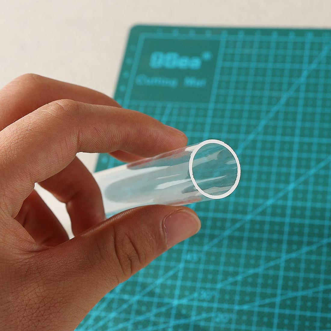 20cm de jantar acessórios da cozinha artesanato moldagem ferramenta rolamento oco acrílico rolo escultura polímero argila pressão vara