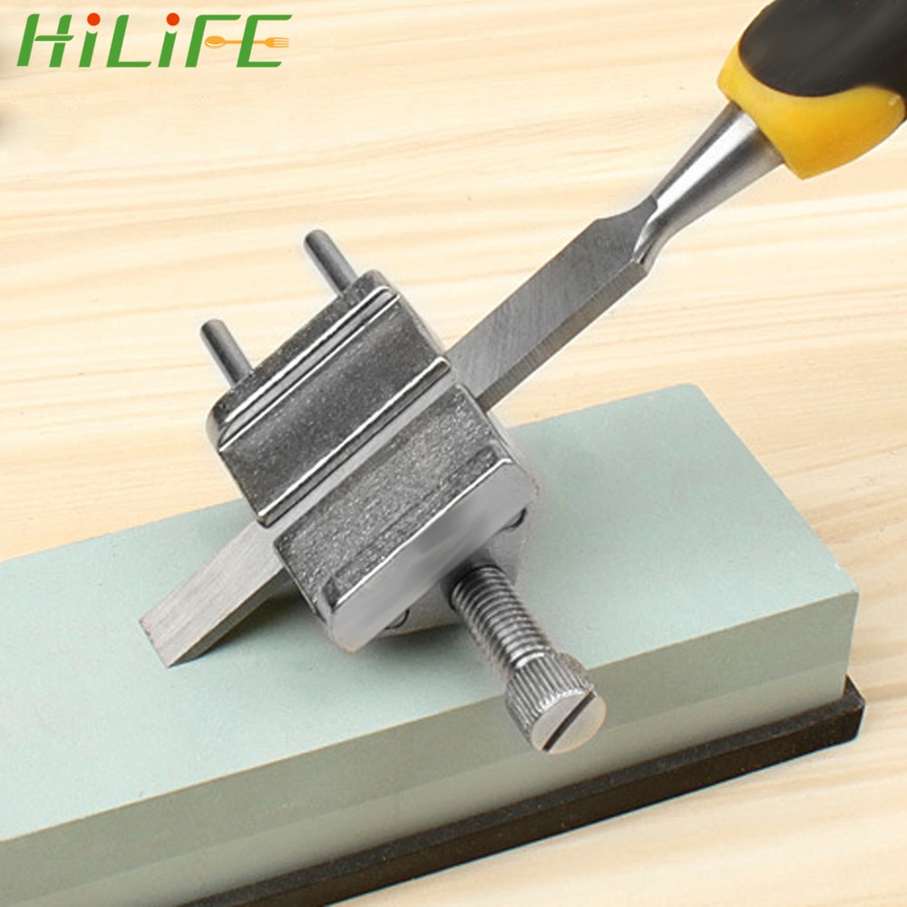 HILIFE Knife Sharpener For Chisels Planers Sharpening Kitchen Tools Guide Fixed Angle Holder Kitchen Knife Accessories Durable
