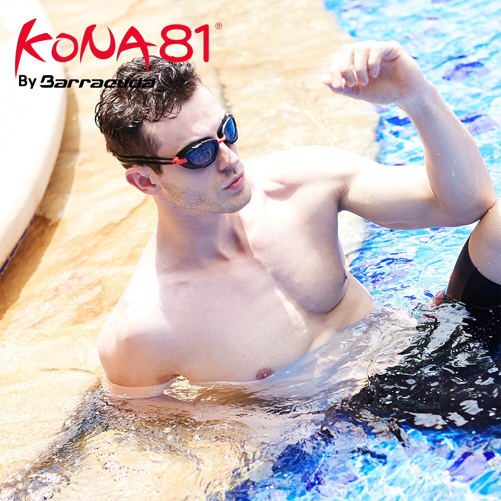 Barracuda KONA81 Swimming Goggles K912 Triathlon Photochromic Lenses Anti-fog UV Protection Waterproof for Adults #91235 Eyewear