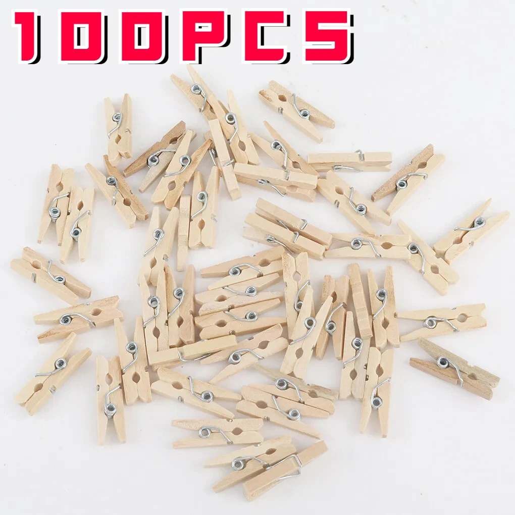 Mollette appendiabiti. clip per asciugamani da spiaggia con pinze per bucato Primavera 10/20/50/100 pezzi Mollette per bucato Perni decorativi in legno per appendere: verde