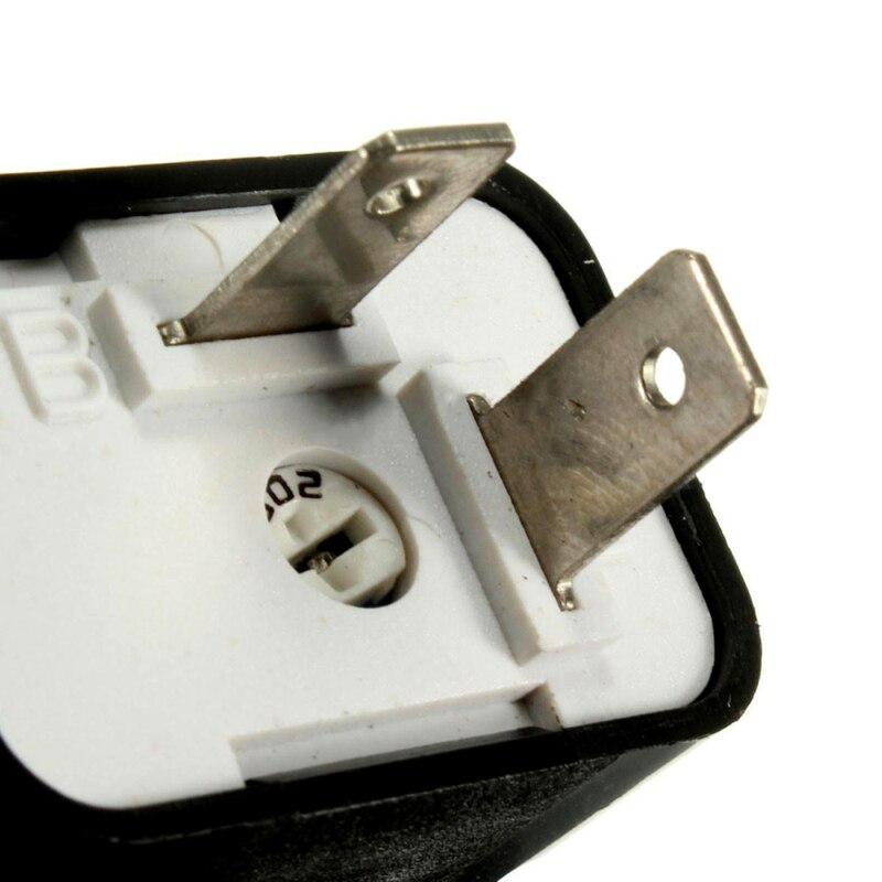 2-Pin Turn Signal Indicator Resistor for Harley Yamaha 12V 42W Motorcycle Flasher Relay Electronic LED Blinker Black