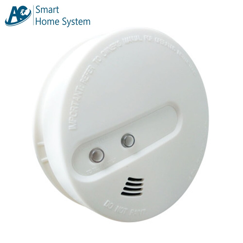 Best Home Smoke Detector System Standalone 433Mhz Wireless Photoelectric High Sensitivity Smoke Detecting Device