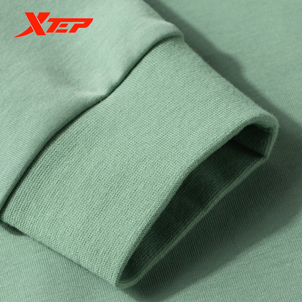 Xtep Sportswear Men&#39;s Clothes Round Neck Long Sleeve Casual Sportswear Outdoor Sport Clothes 879329920115