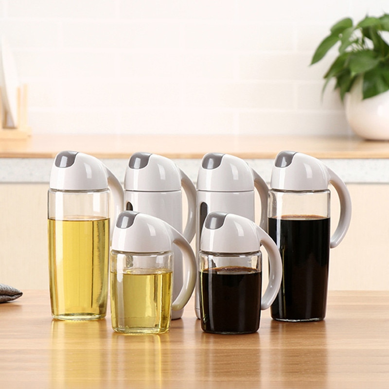 Küche Glas Öl Spender Öl Flasche Soße Topf dicht Flasche Essig Soße Öl Flasche Für Kochen Kochen Werkzeuge