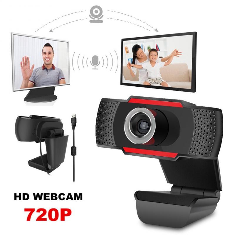 Usb 1080P Webcam Mini Computer Pc Webcamera Met Microfoon Draaibare Camera 'S Voor Live-uitzending Video Bellen Conferentie Werk