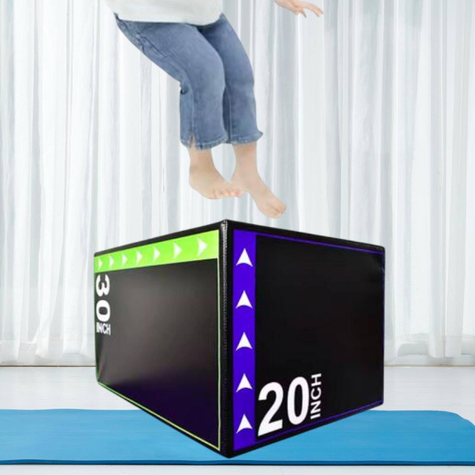 Jump Box Draagbare Plyometrische Box Step-up Box Veelzijdig voor Home Gym Conditioning Krachttraining Fitness Workout Oefening