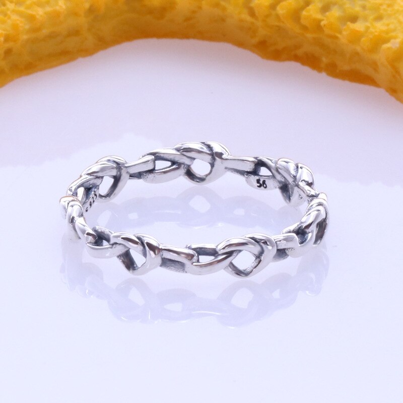 Unisex Style Ring Sweet Romantic Heart-shaped Temperament Simple Ring Anniversary