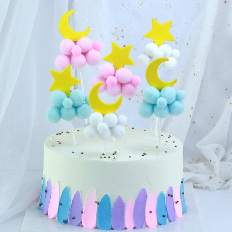 Rainbow Cake Topper Cloud Cake Logo Birthday Child Choice Cake Decoration Cake Topper Wedding Dessert Table Decoration