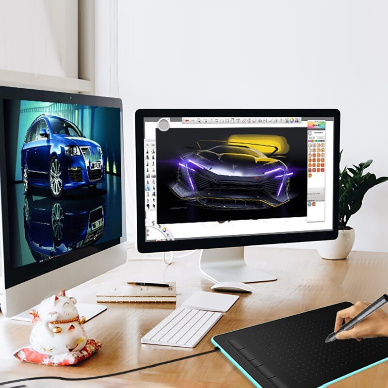 Digital Graphic Tablet Writing Pad Drawing Pad Painting Pad for Android Phone Laptop IMac Windows Computer