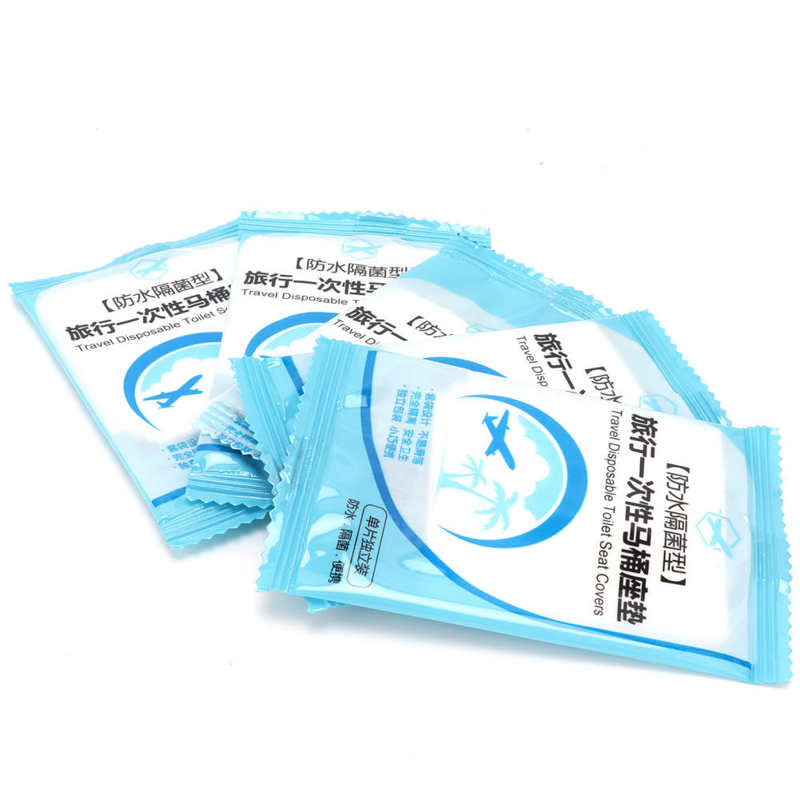 50Pcs Disposable Toilet Pad Clean And Hygienic Toilet Seat Cover For Public Restroom Travel